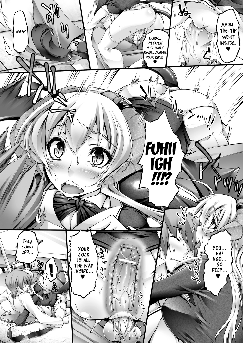 Hentai Manga Comic-Lewd Disciplinary Committee Chairman-Read-8